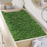Golf Course Grass Print Changing Pad Cover