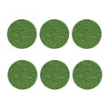 Golf Course Grass Print Coaster Set
