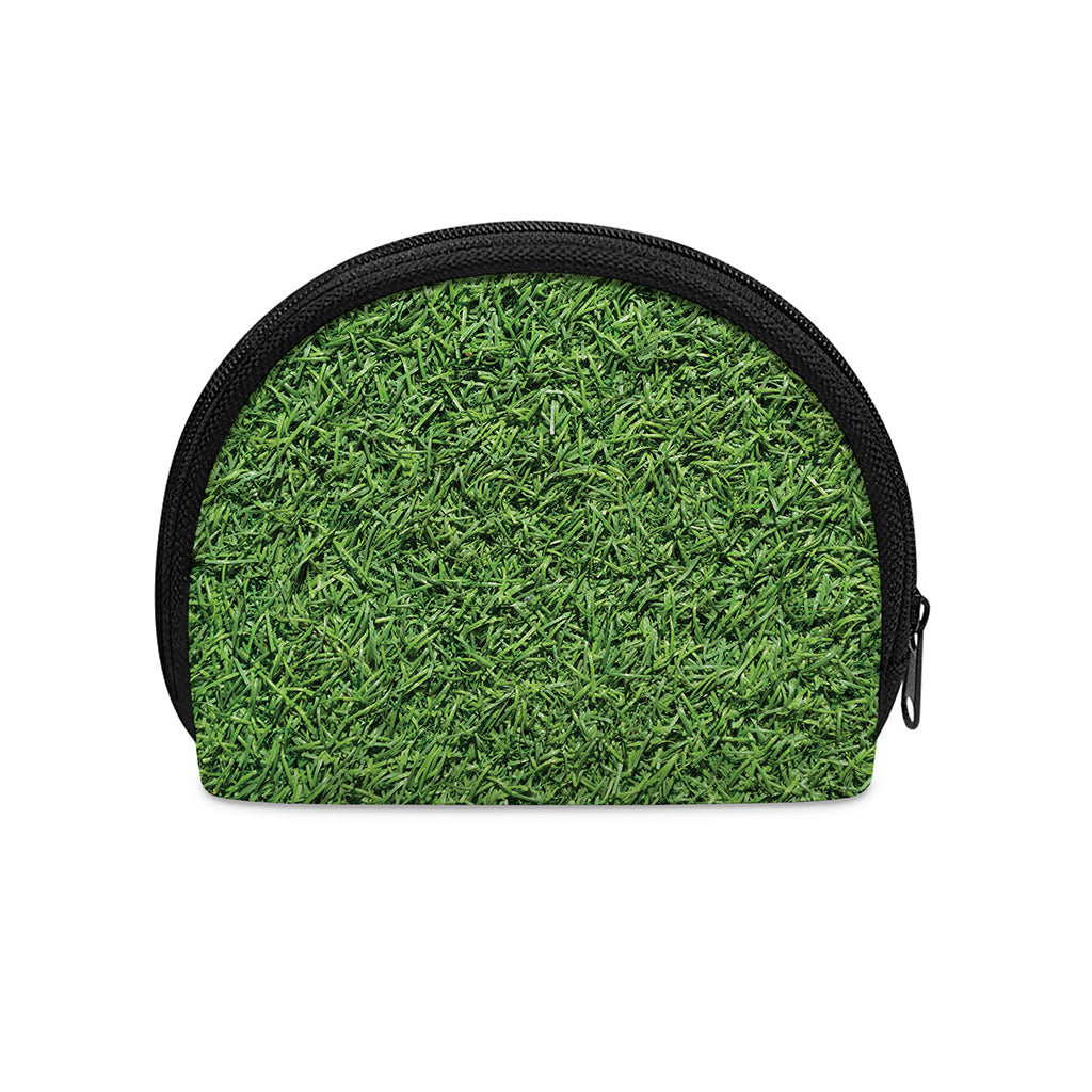 Golf Course Grass Print Coin Purse
