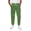 Golf Course Grass Print Cotton Sweatpants
