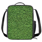 Golf Course Grass Print Crossbody Lunch Bag