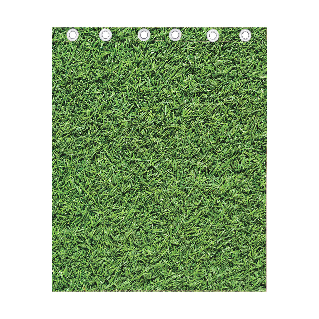 Golf Course Grass Print Curtain