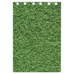 Golf Course Grass Print Curtain