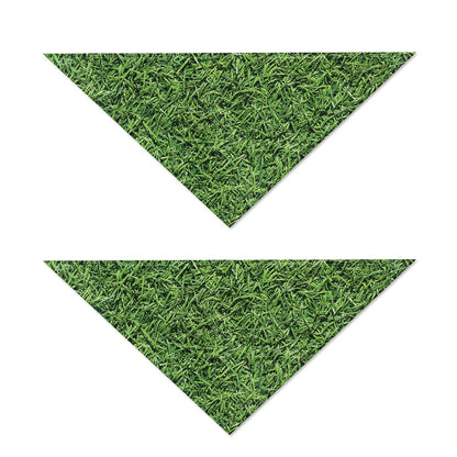 Golf Course Grass Print Dog Bandana