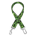 Golf Course Grass Print Dog Seat Belt