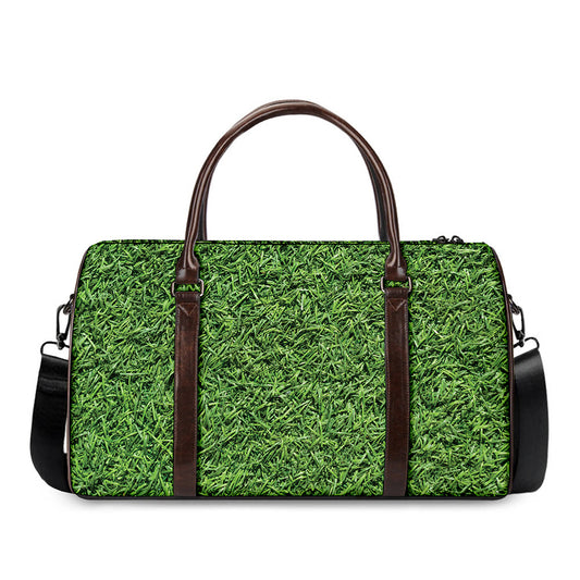 Golf Course Grass Print Duffle Bag
