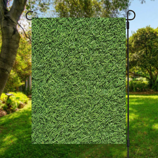 Golf Course Grass Print Garden Flag