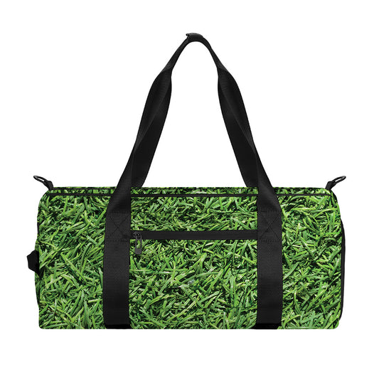 Golf Course Grass Print Gym Bag