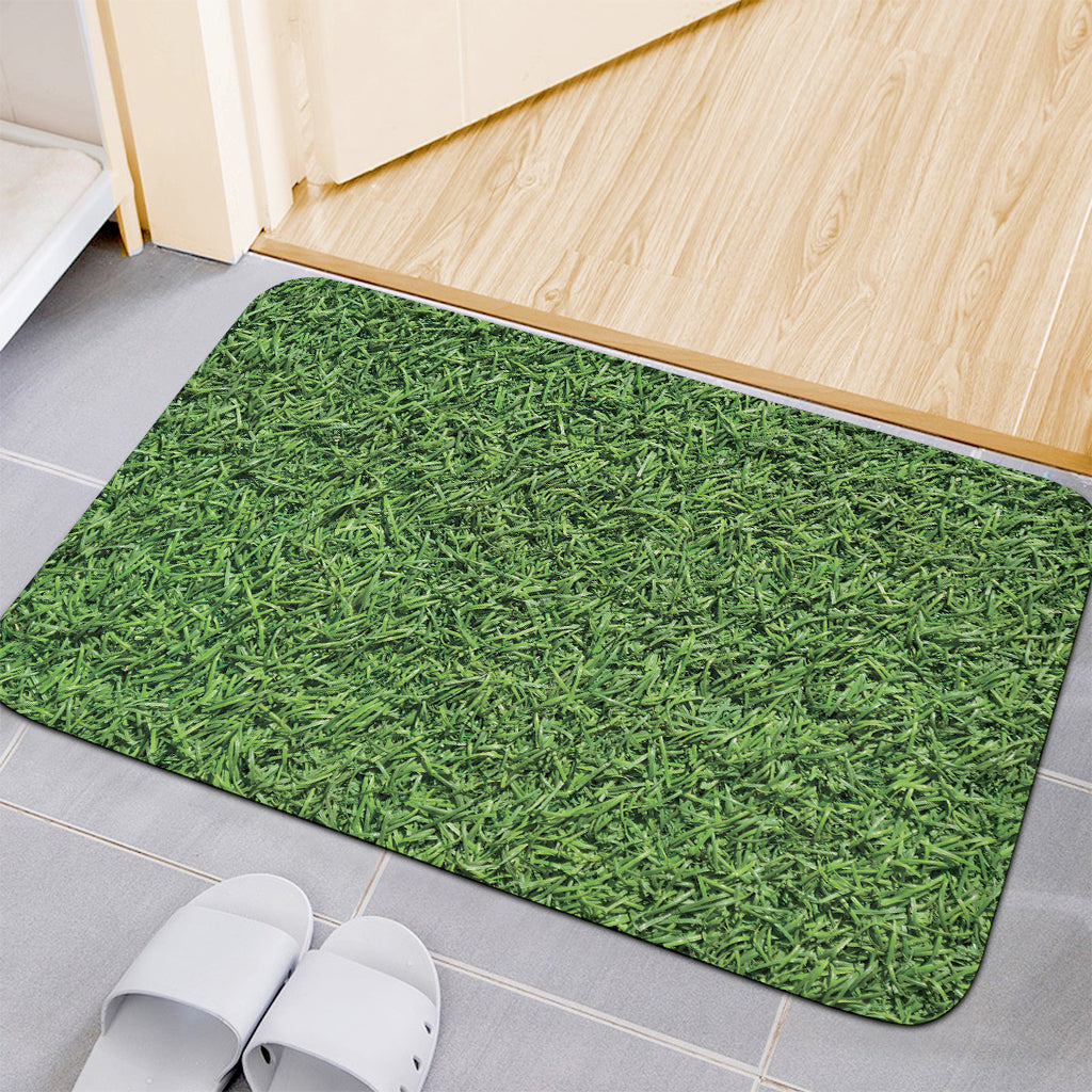 Golf Course Grass Print Indoor Door Mat