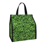 Golf Course Grass Print Insulated Lunch Tote