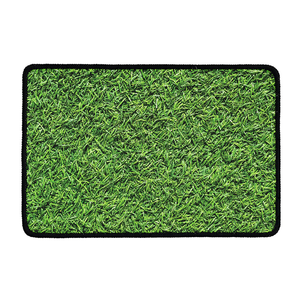 Golf Course Grass Print Kitchen Mat