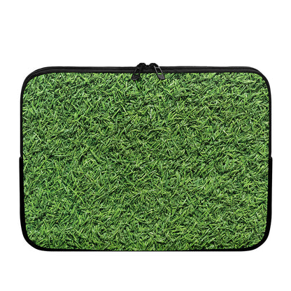 Golf Course Grass Print Laptop Sleeve
