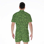 Golf Course Grass Print Men's Rompers