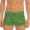 Golf Course Grass Print Men's Short Boxer Briefs