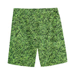 Golf Course Grass Print Men's Sports Shorts