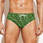 Golf Course Grass Print Men's Swim Briefs