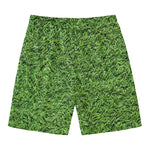 Golf Course Grass Print Men's Swim Trunks