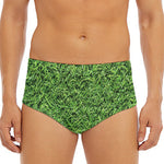 Golf Course Grass Print Men's Triangle Swim Briefs