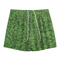 Golf Course Grass Print Mesh Shorts