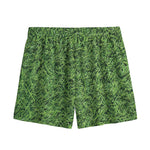 Golf Course Grass Print Mesh Shorts