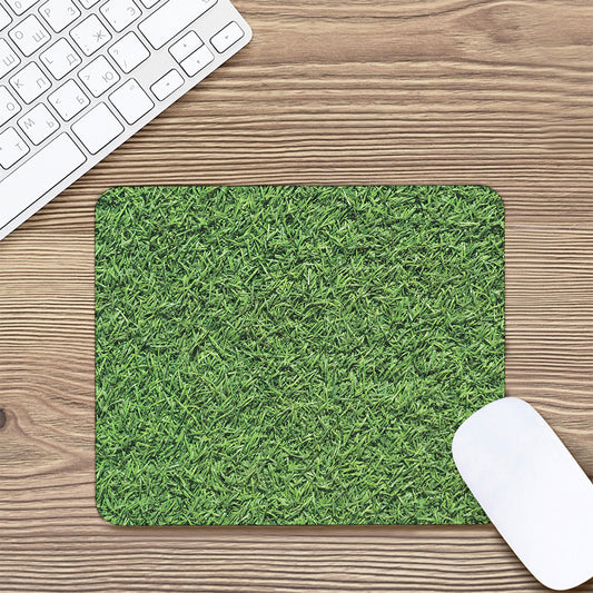 Golf Course Grass Print Mouse Pad