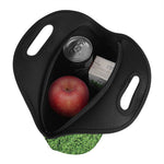 Golf Course Grass Print Neoprene Lunch Bag