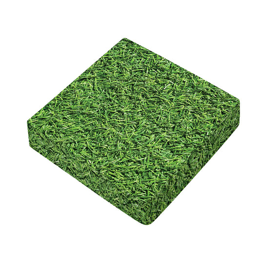 Golf Course Grass Print Outdoor Seat Cushion Cover