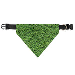Golf Course Grass Print Over The Collar Dog Bandana