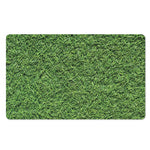 Golf Course Grass Print Polyester Doormat