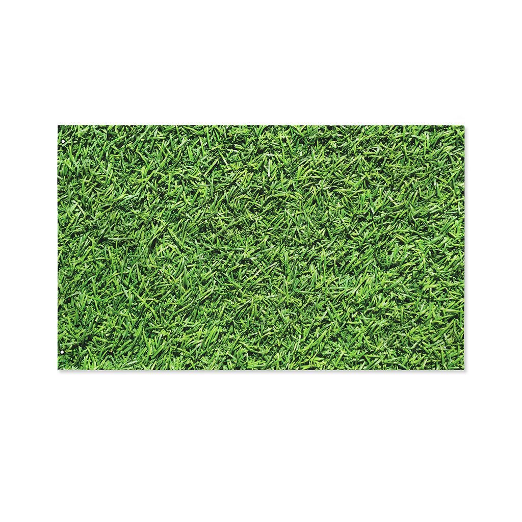Golf Course Grass Print Polyester Flag