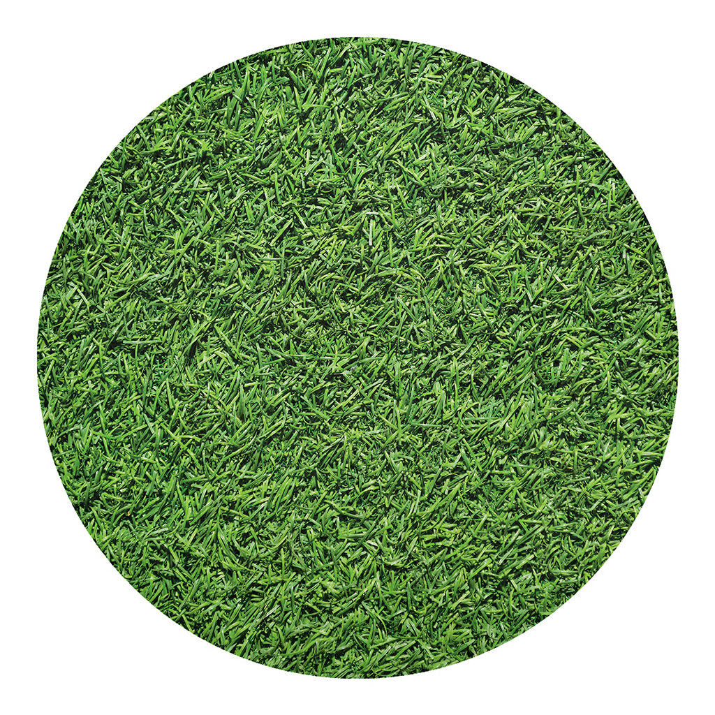 Golf Course Grass Print Round Blanket