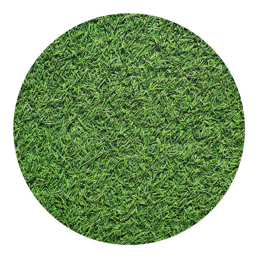 Golf Course Grass Print Round Blanket