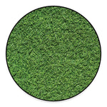 Golf Course Grass Print Round Floor Mat