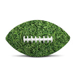 Golf Course Grass Print Rugby Ball