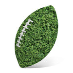 Golf Course Grass Print Rugby Ball