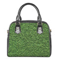 Golf Course Grass Print Shoulder Handbag