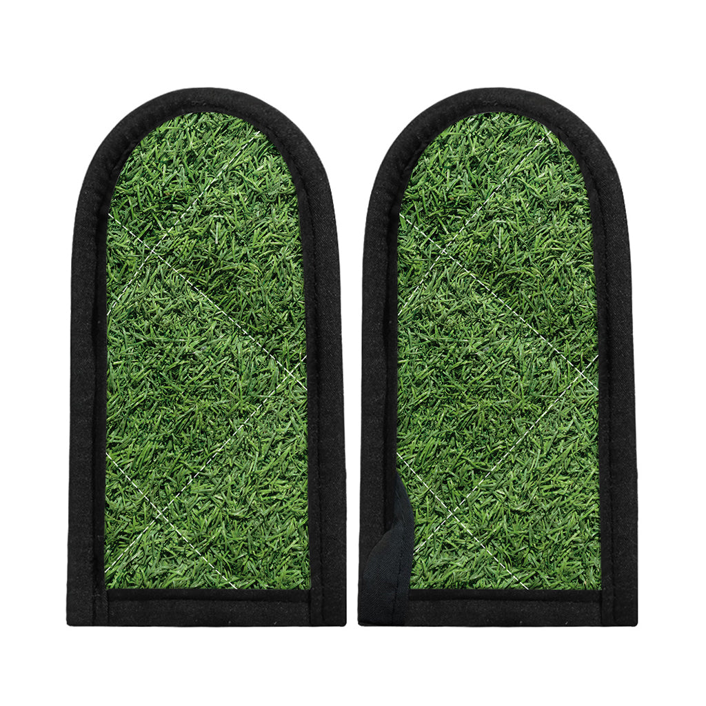 Golf Course Grass Print Skillet Handle Cover