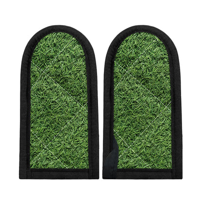 Golf Course Grass Print Skillet Handle Cover