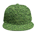 Golf Course Grass Print Snapback Cap