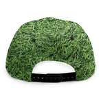 Golf Course Grass Print Snapback Cap