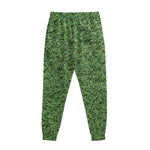 Golf Course Grass Print Sweatpants