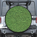 Golf Course Grass Print Tire Cover