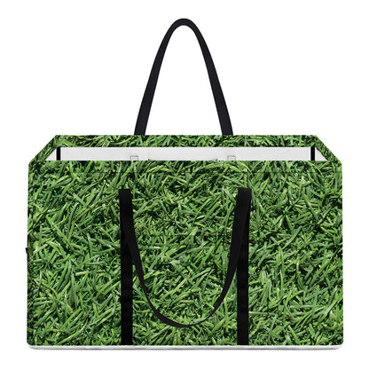 Golf Course Grass Print Utility Tote Bag