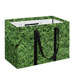 Golf Course Grass Print Utility Tote Bag