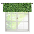 Golf Course Grass Print Window Valance