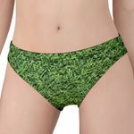 Golf Course Grass Print Women's Panties