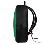 Golf Course Pattern Print 17 Inch Backpack