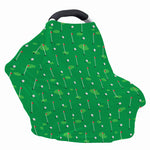 Golf Course Pattern Print Baby Seat Cover