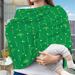 Golf Course Pattern Print Baby Seat Cover