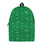 Golf Course Pattern Print Backpack